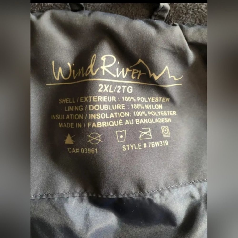 Wind River Quilted Winter Puff Jacket Womens Sz 2x - image 3